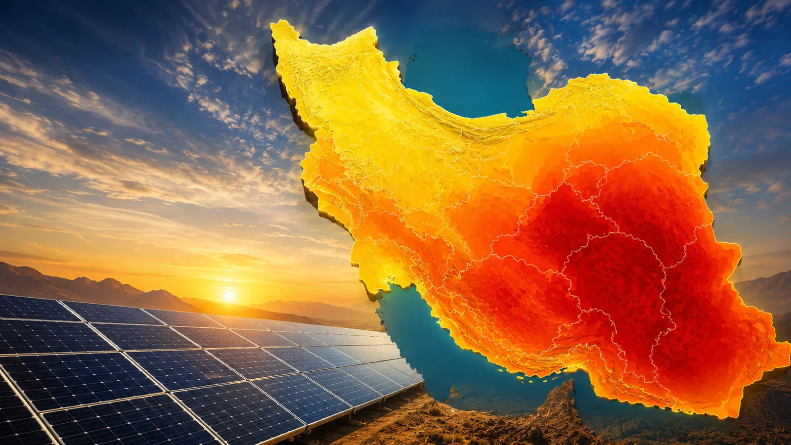 بهترین نقاط ایران برای احداث نیروگاه خورشیدی کجاست؟ [شهر و استان]